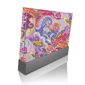 Pink Yellow Red Blue Funky Design Vinyl Decal Sticker Skin by Debbie's Designs for Wii Console in Saudi Arabia