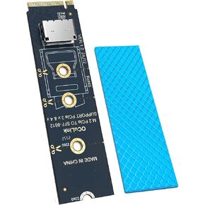 M.2 NVMe to OCuLink Adapter: TENSSO PCIe 4.0 x4 64Gbps to SFF-8612 Card in Saudi Arabia