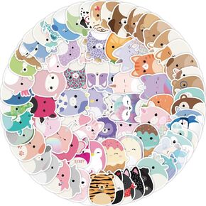 100PCS Cute Animal Stickers for Water Bottles in Saudi Arabia