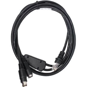 PS2 Keyboard Wedge 2M Compatible with MS7120 MS9540 MS5145 Barcode Scanner(Cable Length: 5pcs) in Kuwait