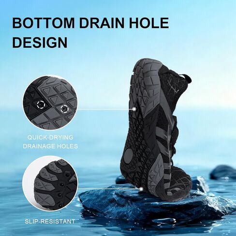 ELETON Barefoot Shoes Women Men Hiking Water Shoes Wide Toe Box Zero Drop in Kuwait