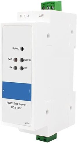 USR-DR301 DIN Rail RS232 to Ethernet Serial Server(Device only) in Saudi Arabia