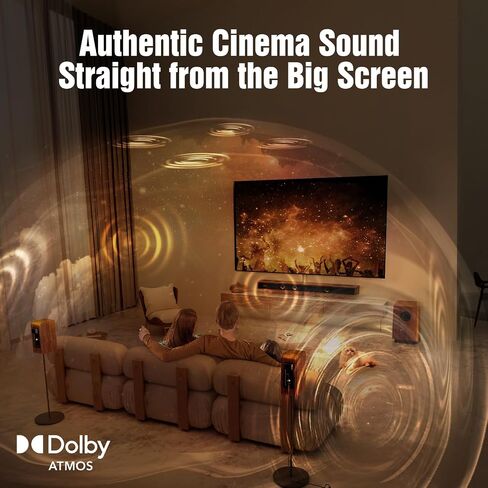 نظام الصوت المحيطي Dolby Atmos 5.3.4 الرائد مع مضخم صوت in Kuwait