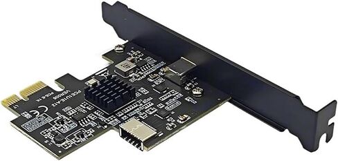 PCIe 3.0 x1 ASM3142 Dual USB3.2 Gen2 10Gbps Expansion Card in Saudi Arabia