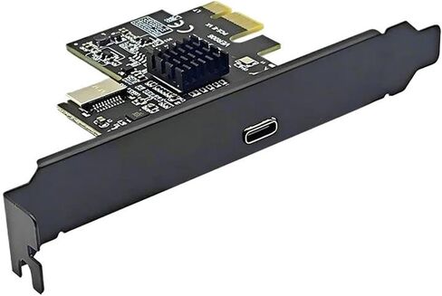 PCIe 3.0 x1 ASM3142 Dual USB3.2 Gen2 10Gbps Expansion Card in Saudi Arabia