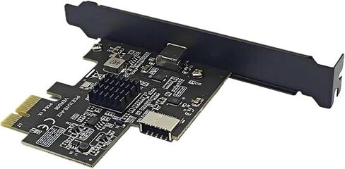 PCIe 3.0 x1 ASM3142 Dual USB3.2 Gen2 10Gbps Expansion Card in Saudi Arabia