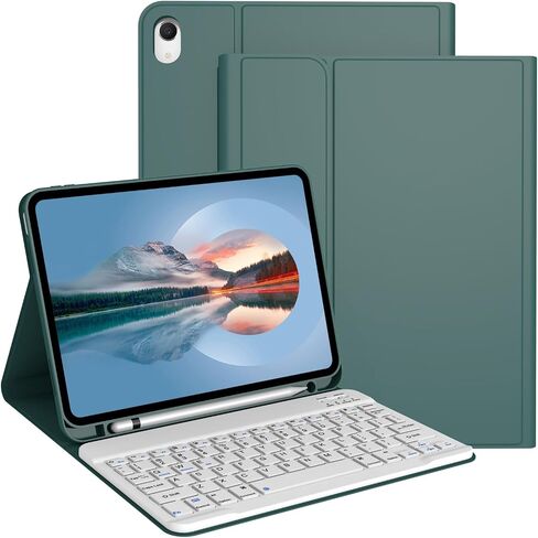 Keyboard Case with Pencil Holder for iPad 11th Generation (A16), 10th Gen in Kuwait