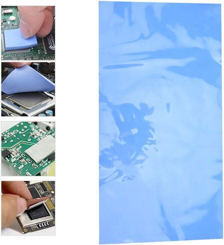 Thermal Pad 200 x 400 x 2mm Silicone 1.5W / m k Blue in Saudi Arabia