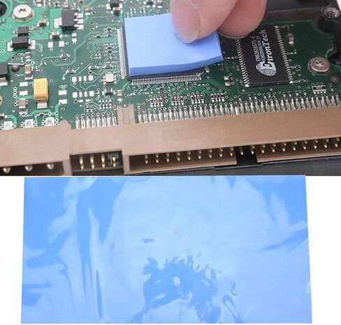 Thermal Pad 200 x 400 x 2mm Silicone 1.5W / m k Blue in Saudi Arabia