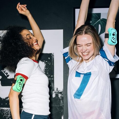 ECHZOVE Switch Wrist Bands, 2 in 1 Wrist Straps for Switch Dance 2023 2022 2021 2020 Game in Saudi Arabia