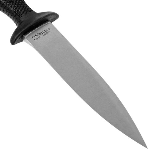 COLD STEEL COUNTER TAC I 5" Japanese AUS8A w/ Stonewash Finish Spear Point Fixed Blade Multi-Purpose Tactical Game Hunting Boot Knife, 4-1/2" Kray-Ex Handle, Weather-Resistant Secure-Ex Sheath in Saudi Arabia