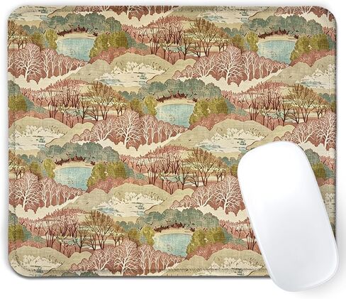 Vintage Scenic Pastoral Landscape Mouse Pad 9.5x7.9in in Kuwait