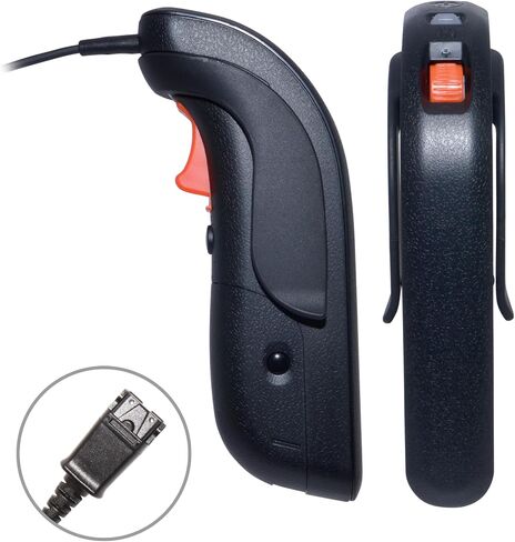 TruVoice JPL Scout 3100 Wireless DECT (PTT) Push-to-Talk Trigger and PJ-7 Adapter HD-550 Duo Headset Bundle for Public Safety Dispatch Consoles in Kuwait