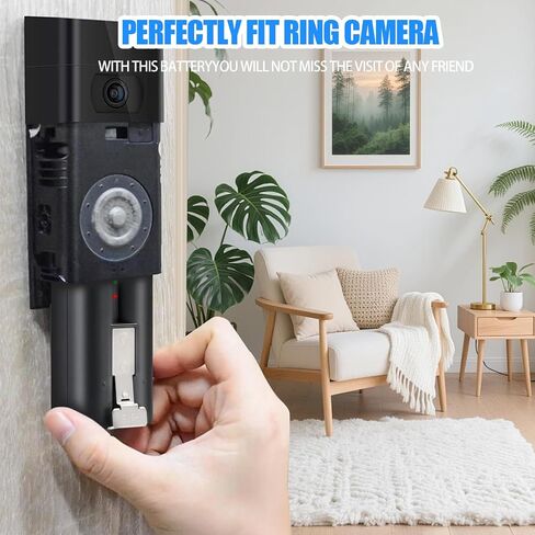 2-Pack 6040mAh Battery for Ring Camera Outdoor in Kuwait