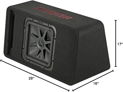 KICKER 45VL7R122 حاوية ذات فتحات تهوية فردية مقاس 12 بوصة L7R - 600 وات RMS in Kuwait