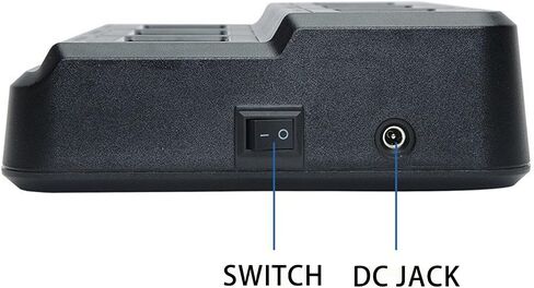 KAYOTOM Six Way Charger Multi Unit Rapid Gang Charger Station with Removable AC Adapter -Only Compatible with AT600 Walkie Talkie and Battery (1 Pack) in Saudi Arabia