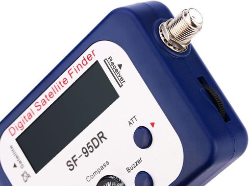Satellite Finder with LCD Screen Signal Alert and Easy Operation for Efficient Satellite Dish Alignment in Kuwait