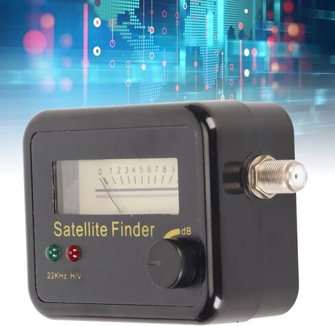 Satellite Strength Meter Digital Signal Finder Ultra Sensitive for All Satellite Dishes Lightweight Durable Construction in Kuwait
