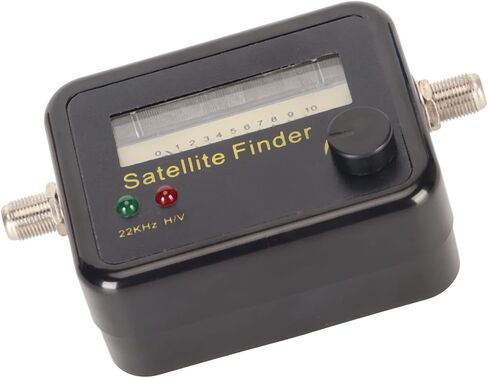 Satellite Strength Meter Digital Signal Finder Ultra Sensitive for All Satellite Dishes Lightweight Durable Construction in Kuwait