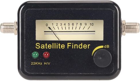 Satellite Strength Meter Digital Signal Finder Ultra Sensitive for All Satellite Dishes Lightweight Durable Construction in Kuwait