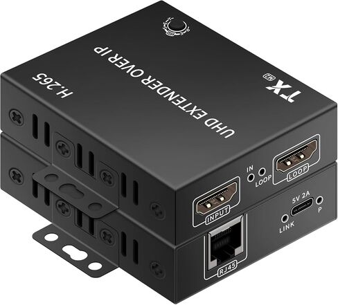 4K HDMI Over Ethernet Extender TCP/IP 492ft in Saudi Arabia