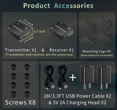 4K HDMI Over Ethernet Extender TCP/IP 492ft in Saudi Arabia