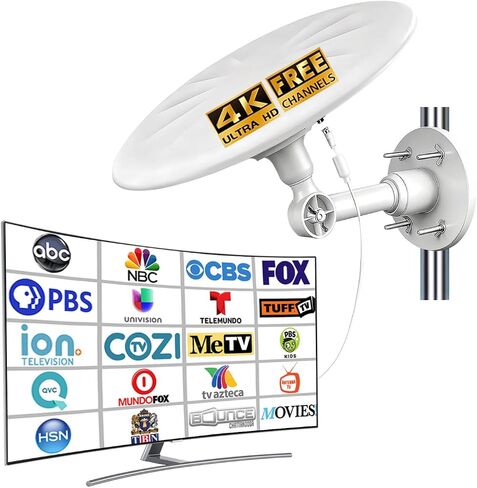 هوائي التلفزيون الرقمي الخارجي للتلفزيون الذكي، هوائي HDTV للقنوات المحلية in Kuwait