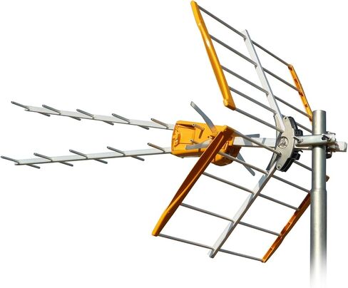 هوائي Televes 149221 V Zenit UHF HDTV - تصميم Yagi مدمج UHF خارجي متوسط ​​المدى، يصل إلى 60 ميلًا، تلفزيون NEXTGEN في إسبانيا in Kuwait