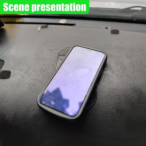10PCS Silicone Car Dashboard Non-Slip Mat, Removable Anti-Slip Magic Gel Pad Cell Phone Holder, Boat Car Dashboard Sticky Pad for GPS Key Sunglasses Radar Detector, No Residue Heat Resistant in Saudi Arabia