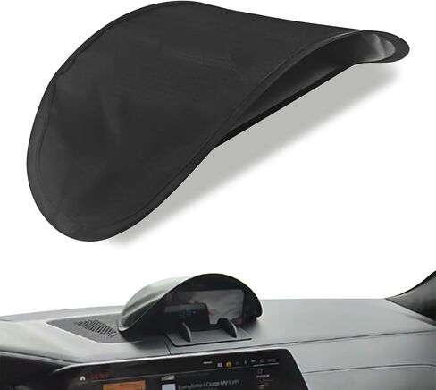 Car Phone Sun Shade, Foldable Anti-Glare Cell Phone Sunshade Protection Umbrella, High Elasticity Skeleton Dashboard Phone Sun Visor Universa Heat-Insulating Phone Sun Shield Cover for Most Cars in Kuwait