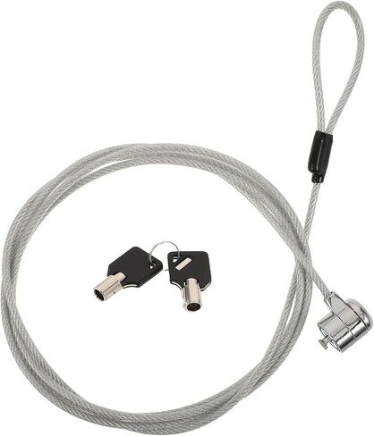 Laptop Security Cable Lock 6.6ft Zinc Alloy Anti-Theft Lock in Saudi Arabia