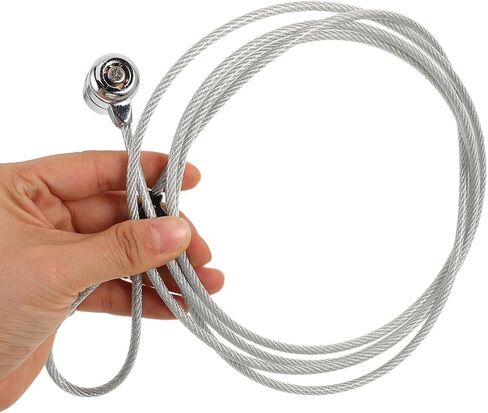 Laptop Security Cable Lock 6.6ft Zinc Alloy Anti-Theft Lock in Saudi Arabia