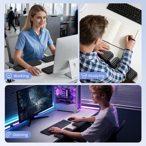 MEKASS L-Shaped Desk Elbow Rest, Memory Foam Elbow Support Padding in Kuwait