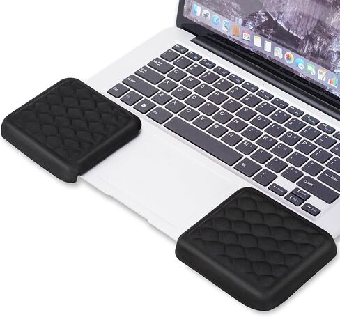 MEKASS Ergonomic Wrist Rest for Laptop, Black in Kuwait