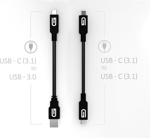 Glyph 525 GB Atom USB 3.1 Type-C External Solid State Drive - Grey in Kuwait