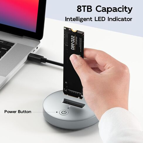 MAIWO M.2 NVMe SATA SSD to USB-C Adapter Reader 10Gbps Hard Drive Dock in Saudi Arabia
