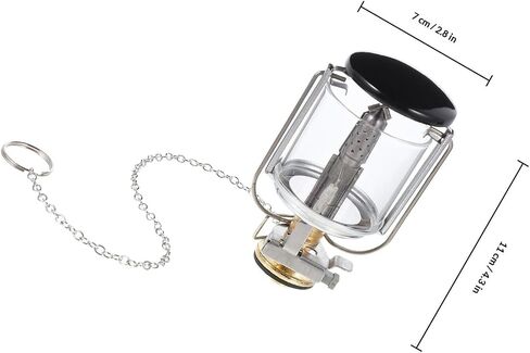 ULTECHNOVO Outdoor Gas Lantern Small Propane Lamp with Storage Bag Camping Tent Fuel Lantern for Emergency Lighting and Heating Outdoor Recreation in Saudi Arabia