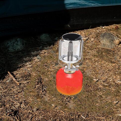 ULTECHNOVO Outdoor Gas Lantern Small Propane Lamp with Storage Bag Camping Tent Fuel Lantern for Emergency Lighting and Heating Outdoor Recreation in Saudi Arabia