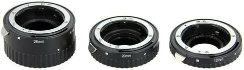 MK-N-AF1-B Auto Focus Macro Extension Tube Ring for Nikon D7200 D7100 D5600 D5100 D5200 D5300 D3200 D3100 D850 D750 D610 Durable in Kuwait