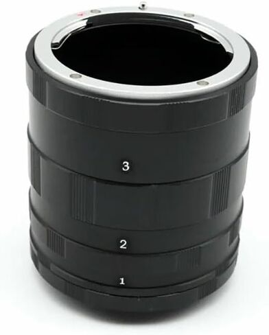 Macro Extension Tube for Nikon AI DSLR Lens, AF Lens Adapter Ring Kit Durable in Kuwait