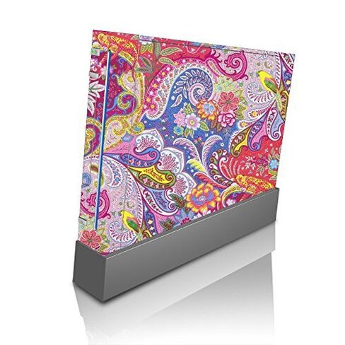 Pink Yellow Red Blue Funky Design Vinyl Decal Sticker Skin by Debbie's Designs for Wii Console in Saudi Arabia