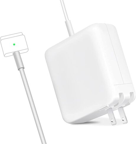 85W Mac Book Pro Charger,Charger Adapter with Fast Charging,Replacement AC 2T-Tip Connector Power Adapter,Laptop Charger Compatible with MacBook pro & Air 13 inch-15 inch Retina After Mid 2012 in Saudi Arabia