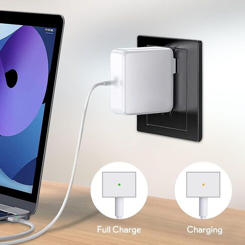 85W Mac Book Pro Charger,Charger Adapter with Fast Charging,Replacement AC 2T-Tip Connector Power Adapter,Laptop Charger Compatible with MacBook pro & Air 13 inch-15 inch Retina After Mid 2012 in Saudi Arabia