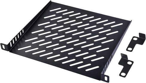 GeeekPi 0.5U Server Rack Shelf Vented Rack Mount Cantilever Tray for 10 Inch Network Equipment Rack & Cabinet and DeskPi Rackmate T1/T0 (2) in Saudi Arabia