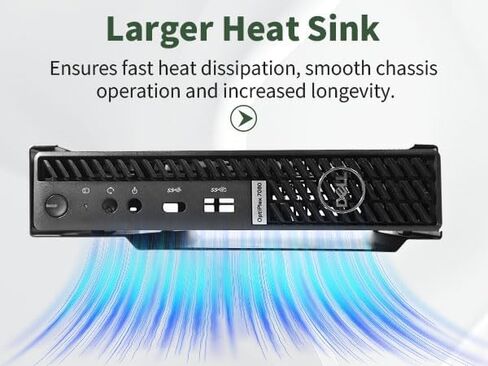 قطعتان من حامل الكمبيوتر الصغير المتوافق مع حافظة Dell Micro Form Factor، VESA، أسفل المكتب وجدار التثبيت يناسب MFF 3040 3050 3060 5060 5070 7010 7020 7040 7050 7060 7070 7080 7090 9020 pro micro in Kuwait