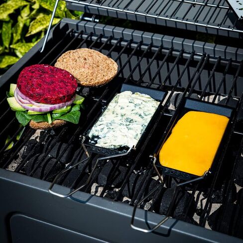 BOSKA Stainless Steel Cheese Barbeclette, Raclette Pan with Spatula in Kuwait