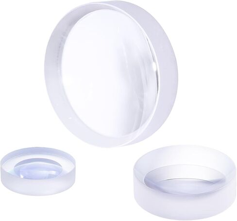N-BK7 Plano-Concave Lens (PCV) | 12.7mm Dia (1/2 Inch), 500mm EFL, VIS AR Coating with Ravg <0.5% @ 350-700 nm | Laser Systems, Collimation, Beam Expansion in Kuwait