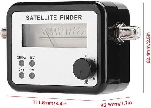 مقياس قوة إشارة SAT Finder، تصميم سهل الاستخدام مع موصل LNB للإشارات الرقمية، محمول 950-2150 ميجاهرتز، مثالي لتركيب الأقمار الصناعية in Kuwait