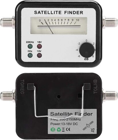 مقياس قوة إشارة SAT Finder، تصميم سهل الاستخدام مع موصل LNB للإشارات الرقمية، محمول 950-2150 ميجاهرتز، مثالي لتركيب الأقمار الصناعية in Kuwait