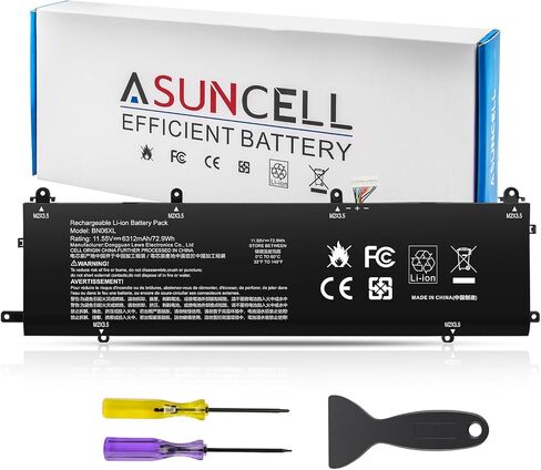 بطارية كمبيوتر محمول جديدة من ASUNCELL لأجهزة Dell Latitude E6400 E6410 E6500 E6510 Precision M2400 M4400 M4500 M6500 in Kuwait